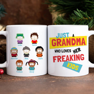 Personalized Gifts For Grandma Christmas Coffee Mug 02TODT211124HG - Coffee Mug - GoDuckee