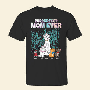 Personalized Gifts For Mom Shirt Purrrrfect Mom Ever 04OHHN060224 - 2D Shirts - GoDuckee