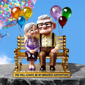 Romantic Couple Acrylic Plaque Personalized Gifts For Couple 04TGDT030525 - Shaped Plaques - GoDuckee