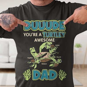 Dad You're Awesome 09dnqn300523 Personalized Shirt - Shirts - GoDuckee