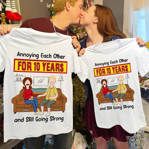 Personalized Gifts For Couple Shirt Annoying Each Other 03OHDT050325PA - Shirts - GoDuckee