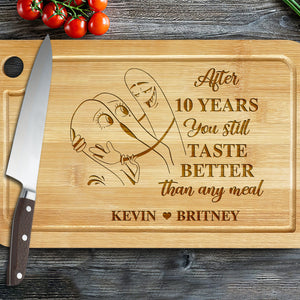 Personalized Gifts For Couple Cutting Board 05QHDT240724 - Boards - GoDuckee