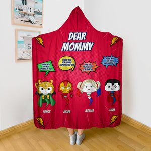 Personalized Gifts For Mom Wearable Blanket Hoodie 01ohpu160324 Mother's Day - Blankets - GoDuckee