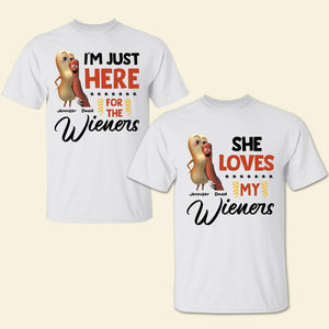 Gift For Couple, Personalized Shirt, Sausage Couple Shirt, Couple Gift 03OHHN130723 - Shirts - GoDuckee