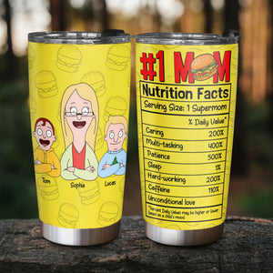 Personalized Gifts For Mom Tumbler 01totn170325hg #1 Mom - Tumbler Cup - GoDuckee