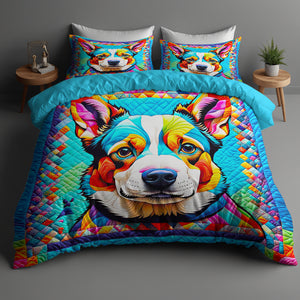 Corgi Quilt Bed Set Gifts For Dog Lovers 03HUDT200125 - Blanket - GoDuckee