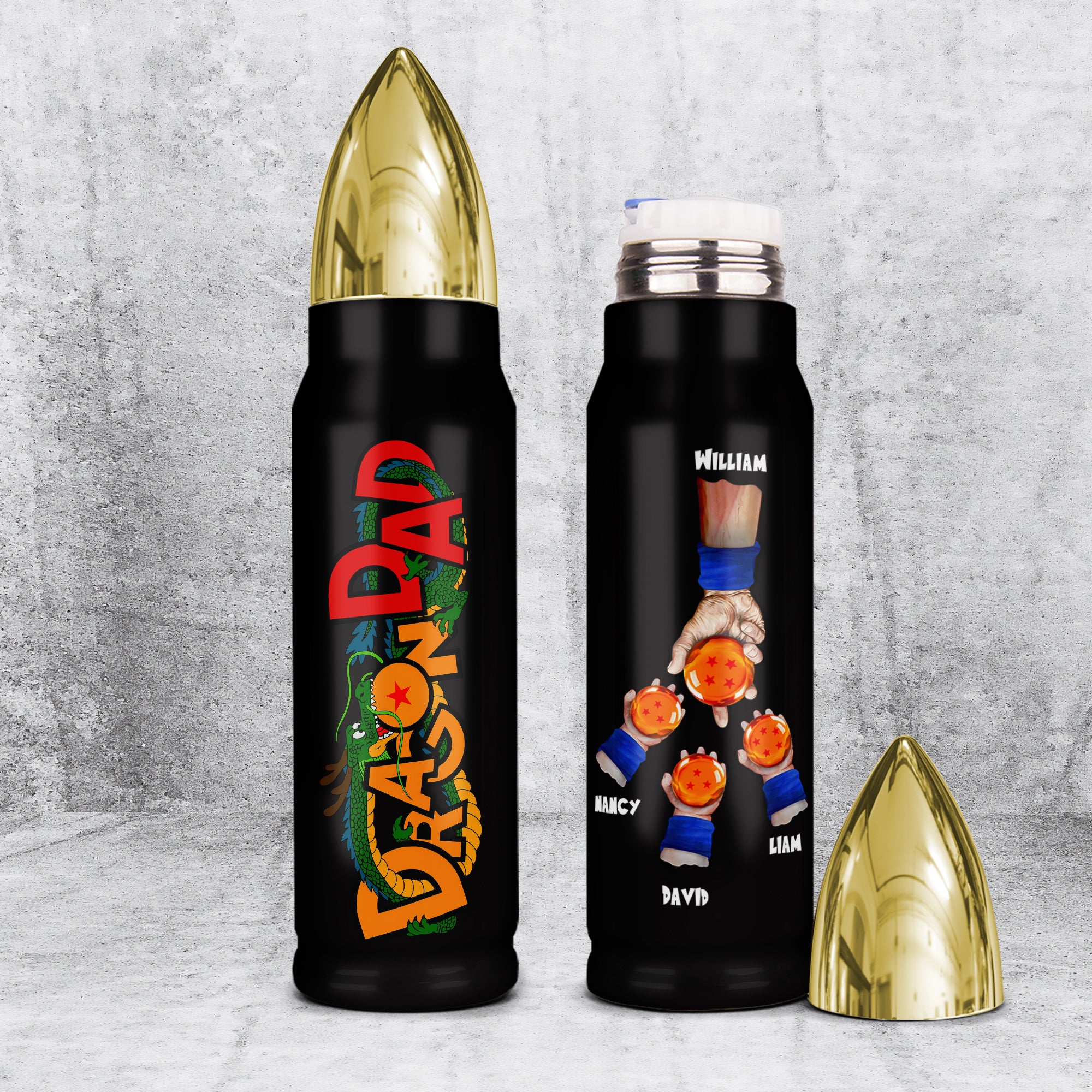 Personalized Bullet Tumbler 05QHPU150524 Father's Day - Bullet Tumblers - GoDuckee