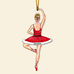 Personalized Gifts For Ballet Dancer Christmas Ornament 06acqn111124 - Ornament - GoDuckee