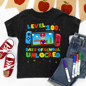 Personalized Gifts For Kid Shirt 02topu060125pa 100 Days Of School - Shirts - GoDuckee