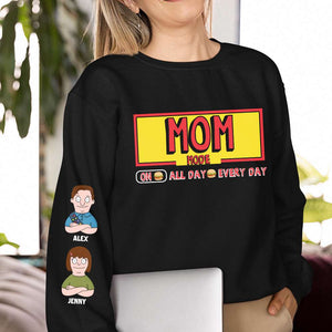 Personalized Gifts For Mom Shirt Mother's Day Mom Mode 03TOMH130325HG - AOP Products - GoDuckee