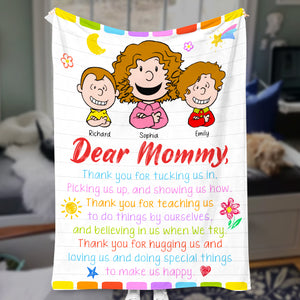 Personalized Gifts For Mom Blanket 03toqn140125hh - Blanket - GoDuckee