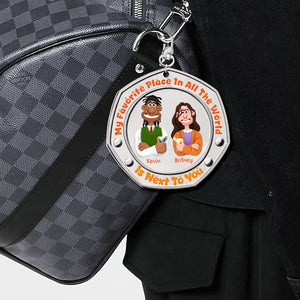 Personalized Gifts For Couple Keychain 02KADT060225PA - Keychains - GoDuckee