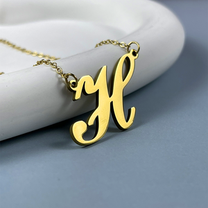 Personalized Initial Necklace 39 09acxx140325 - Necklace - GoDuckee