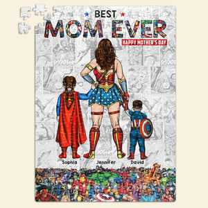 Personalized Gifts For Mom Jigsaw Puzzle 04qhqn220424pa Mother's Day - Jigsaw Puzzles - GoDuckee