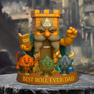 Best Roll Ever Plaque Personalized Gifts For Dad 02natn050525 - Shaped Plaques - GoDuckee