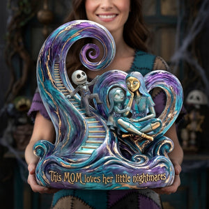 Horror Mom Acrylic Plaque - Personalized Mother's Day Gifts 04QHLU130326-Homacus