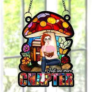 Personalized Gifts For Girl Book Lover Suncatcher Ornament 02xqqn251224pa - Ornament - GoDuckee