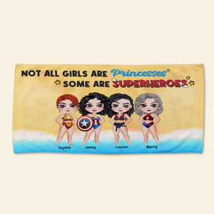 Sun-Kissed Memories, Personalized Beach Towel For Girls, Perfect Gifts For Friends, 03hupo170723pa - Beach Towel - GoDuckee