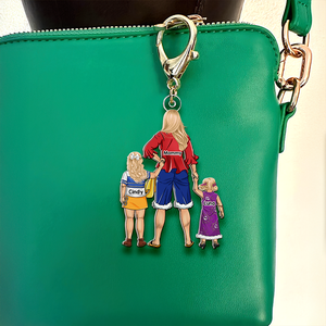 Personalized Gifts For Mom Keychain 02qhhu220225pa Pirate Family - Keychains - GoDuckee