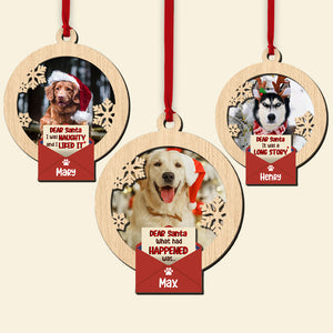 Personalized Ornaments, Perfect Christmas Gifts And Tree Decor For Dog Lovers - Ornament - GoDuckee