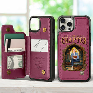 Personalized Gifts For Book Lovers Leather Flip Wallet Phone Case 05tgqn210225pa - Phone Case - GoDuckee