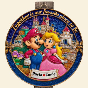 Game Fans Wood Sign - Personalized Gifts For Couple 04tgqn160625 - Wood Sign - GoDuckee