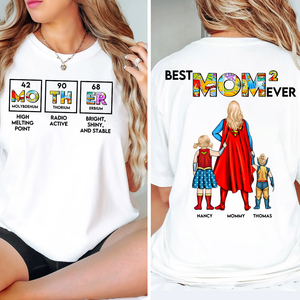 Personalized Gifts For Mom Shirt 02topu250325pa Best Mom Ever - Shirts - GoDuckee