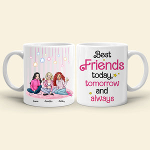 Best Friends Today, Tomorrow and Always 01tohn051223hh Personalized Coffee Mug - Coffee Mug - GoDuckee