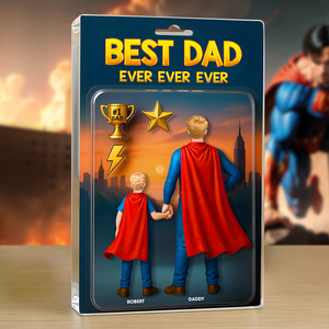 Super Dad Plaque - Personalized Gifts For Dad 01hupu290425 - Shaped Plaques - GoDuckee