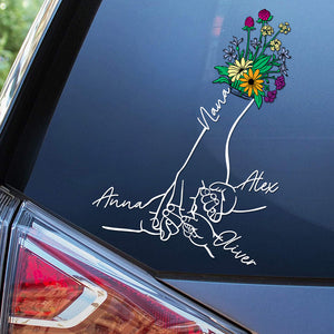 Personalized Gifts For Mom Decal 01ACDT240624 - Decal Sticker - GoDuckee