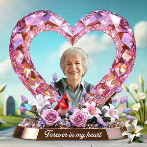 Memorial Plaque - Custom Photo Gifts For Loved Ones 01tgpu120525 - Shaped Plaques - GoDuckee