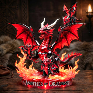 Mother Of Dragons Acrylic Plaque - Personalized Gifts For Mother 05tylu150426 - Shaped Plaques - GoDuckee