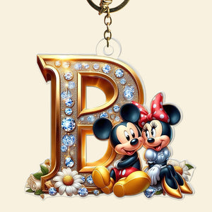 Custom Alphabet Letter Keychain 02xqqn080225 - Keychains - GoDuckee