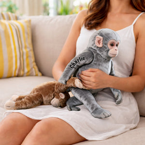 Monkey Custom Shaped Pillow - Personalized Gifts 06tglu060326 - Pillow - GoDuckee