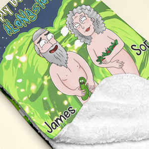 Personalized Gifts For Couple Blanket, Funny Old Couple 03dgdc200724hg - Blanket - GoDuckee