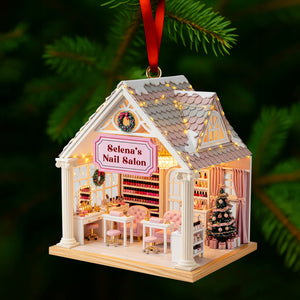 Nail Salon Miniature Acrylic Ornament - Personalized Gifts For Her 06PGLU241025 - Ornament - GoDuckee
