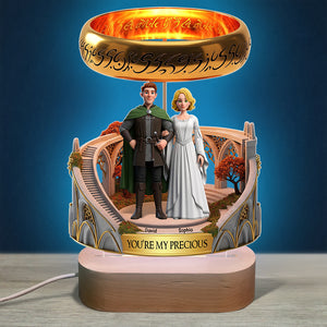 Adventure Couple LED Light - Personalized Gifts For Couple 03naqn260625 - Led Night Light - GoDuckee