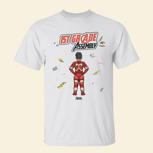 1st Grade Assembly 02QHHN190623TM Personalized Shirt - Shirts - GoDuckee