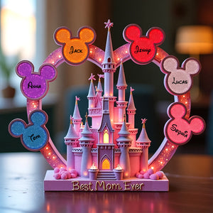 Personalized Gifts For Mom Acrylic Plaque, Mouse Fans 07tgtn140425 - Shaped Plaques - GoDuckee
