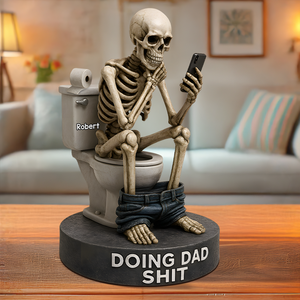 Doing Dad Shit Acrylic Plaque - Personalized Gifts For Father 03XQPU010525 - Shaped Plaques - GoDuckee