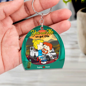 Personalized Gifts For Couple Keychain 03ohtn200125hg You And Me We Got This - Keychains - GoDuckee