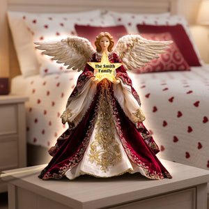 Guardian Angel Family Acrylic Light Box – Personalized Gifts For Family 02tgqn050126 - Light Box - GoDuckee