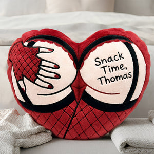 Funny Heart Pillow - Personalized Gifts For Couple 05HUDT281125 - Pillow - GoDuckee