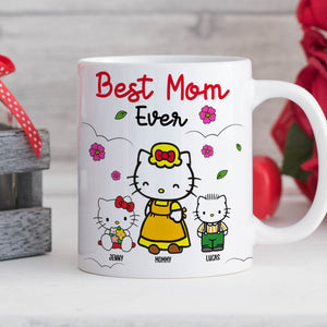Personalized Gifts For Mom Coffee Mug 04natn190325 Best Mom Ever - Coffee Mug - GoDuckee