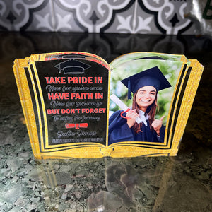 Custom Photo Gifts For Graduates Take Pride In How Far You've Come Graduation Gifts - Decorative Plaques - GoDuckee