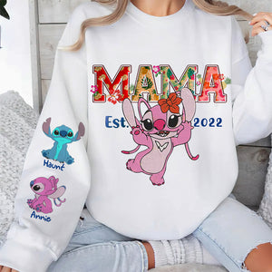 Personalized Gifts For Mom Shirt, Mom With Her Little Pals 04OHLU200325 - AOP Products - GoDuckee