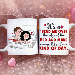 Personalized Gifts For Couple Coffee Mug It's A Bend Me Over - Coffee Mugs - GoDuckee