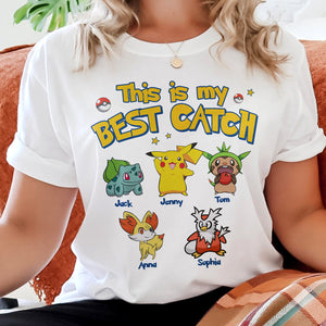 Personalized Gifts For Mom Shirt This Is My Best Catch 01ohtn190224 - 2D Shirts - GoDuckee
