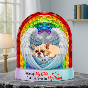 Memorial Dog Plaque - Custom Photo Gifts For Dog Lovers 01natn050625 - Shaped Plaques - GoDuckee