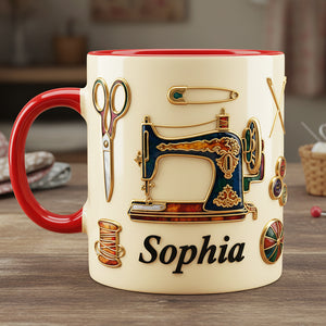 Personalized Gifts For Sewing Lovers Coffee Mug 04kita060126 - Coffee Mug - GoDuckee